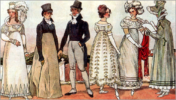 фото|Мода 1815 - 1819 гг.