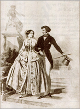 фото|Парижская мода, июнь, 1850 г.