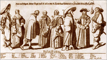 фото|Одежда в стиле «alla modo» 1629 г.