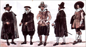 фото|Германия 1625-1675 гг. Одежда горожан